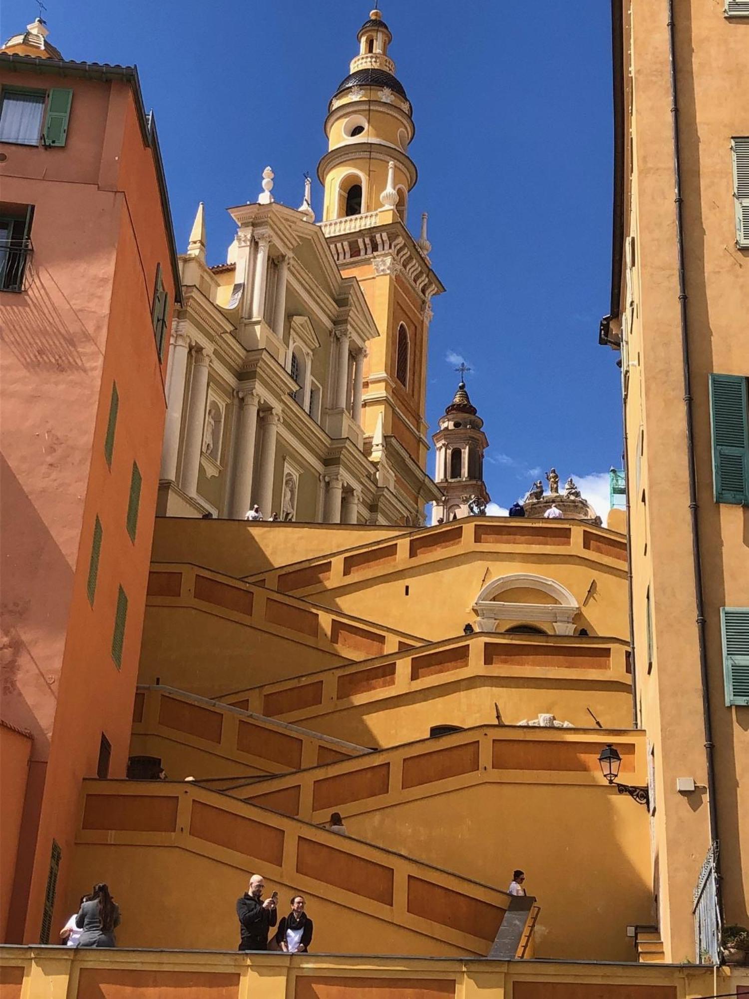 Welcome In The Cozy Blue Nest Pedestrian Menton Extérieur photo