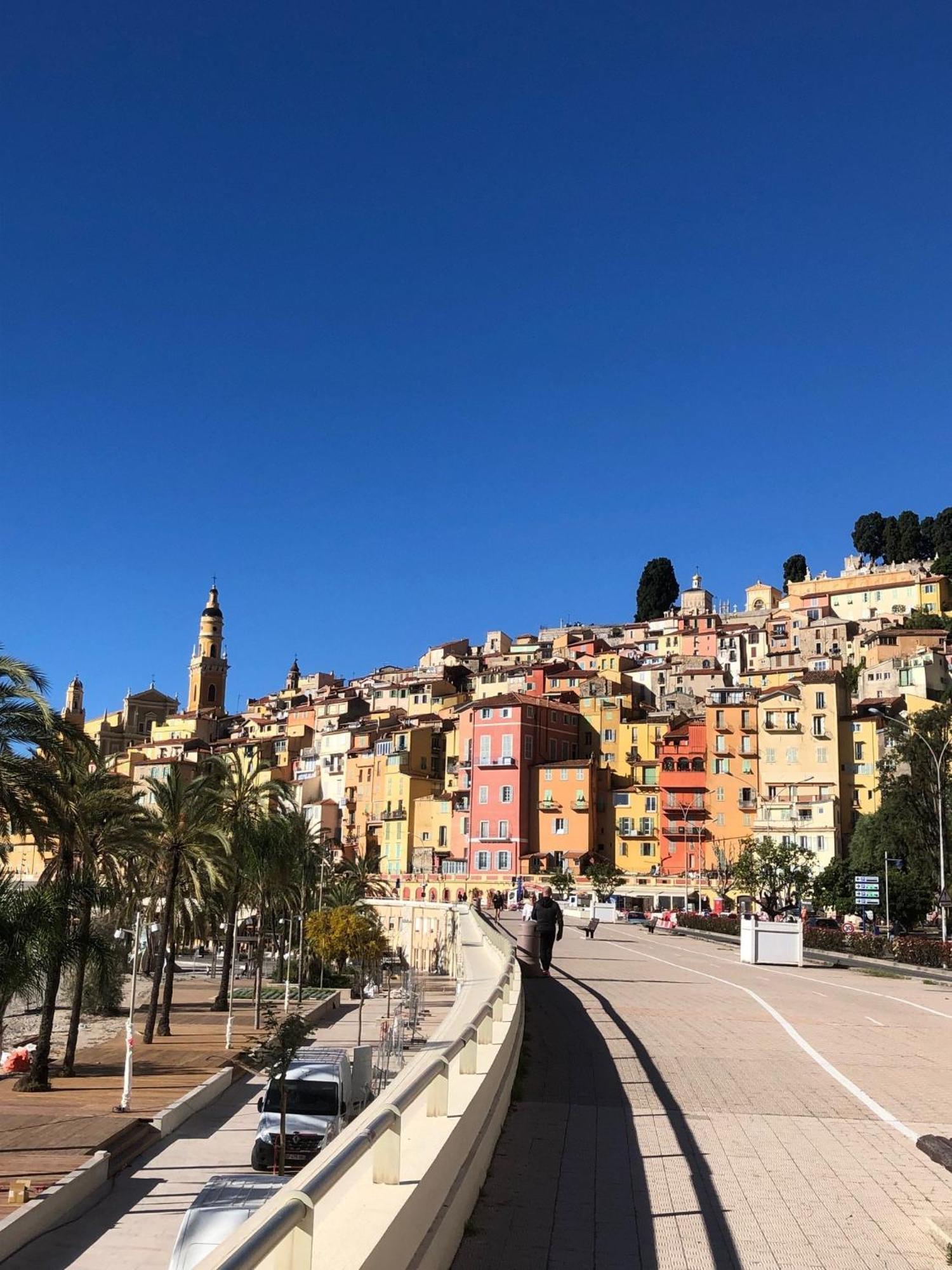 Welcome In The Cozy Blue Nest Pedestrian Menton Extérieur photo