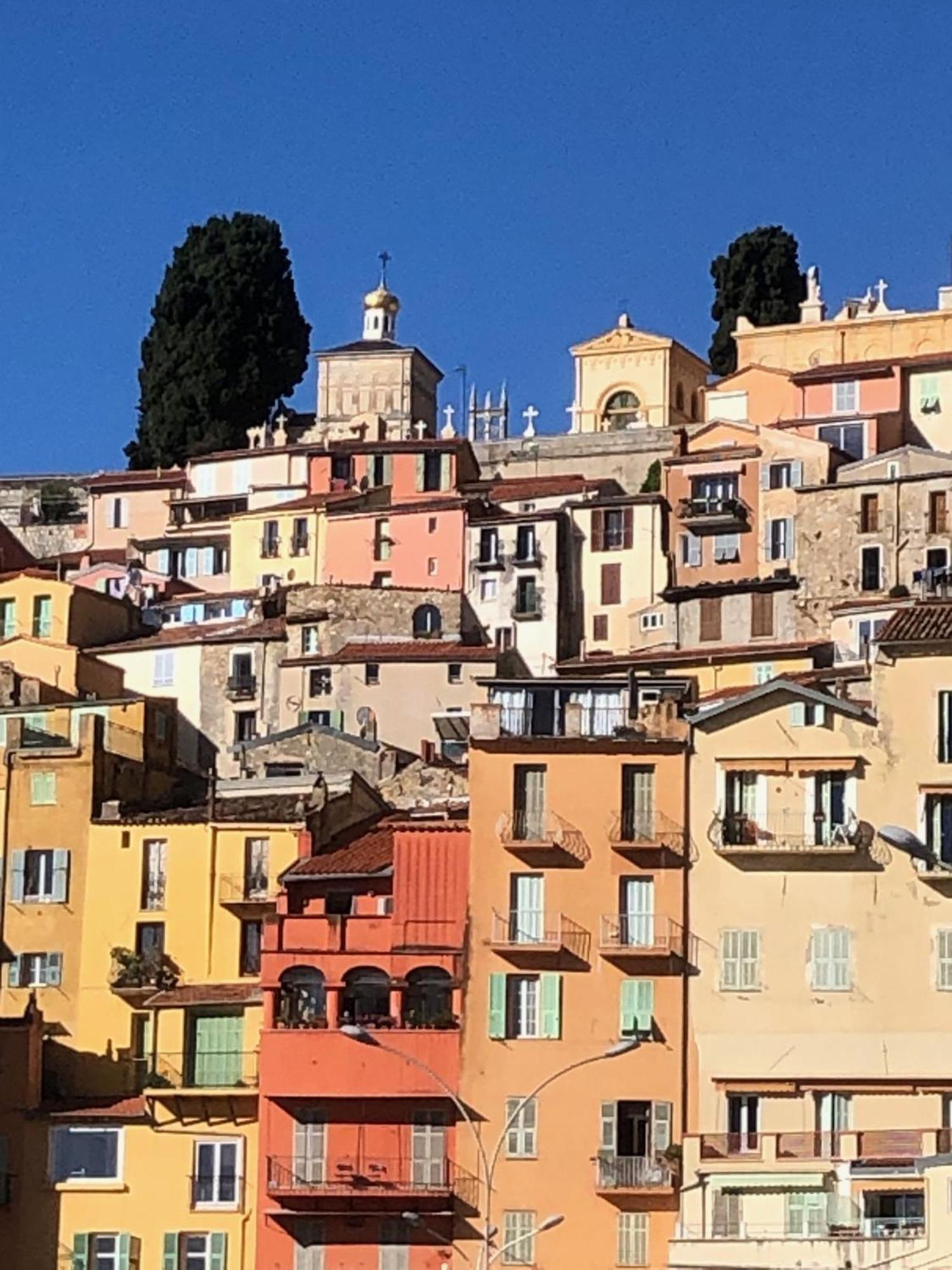 Welcome In The Cozy Blue Nest Pedestrian Menton Extérieur photo